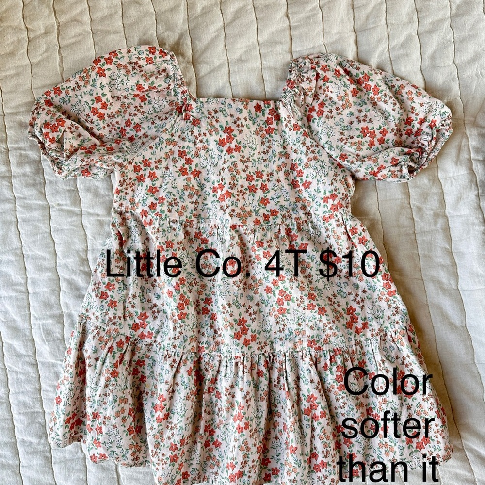 Floral Puff Sleeve Dress